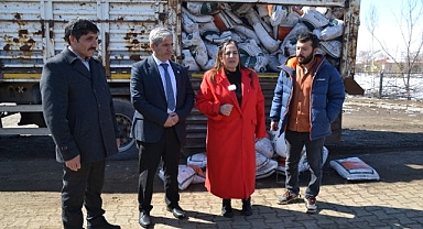 Canan Uçar'dan, çiftçilere ücretsiz gübre dağıtımı