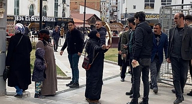 Dişim ağrıyor diyerek zabıtadan kaçmaya çalıştı!
