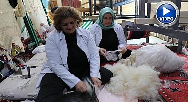 Dünyada tek.. İlk kumaşlar üretilmeye başlandı