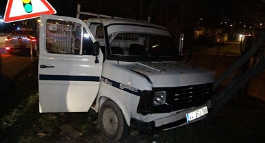 “Dur” ihtarına uymayınca kaza kaçınılmaz oldu