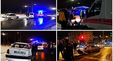 Erzurum'da buzlanma kazaları beraberinde getirdi!