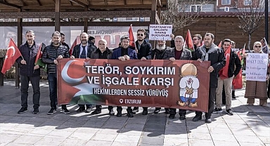 Erzurum'da Filistin için
