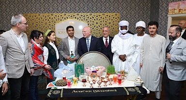 Erzurum’da öğrenciler iftar sofrasında buluştu