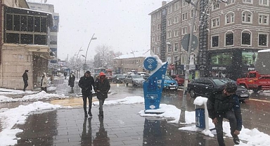 Erzurum kara teslim oldu