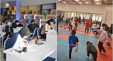 Hem sınavlara hazırlanıyor hem spor yapıyorlar