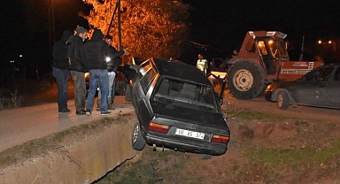 İki araç çarpıştı: 4’ü çocuk, 7 yaralı