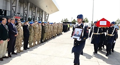 Jandarma Uzman Çavuş'a son görev