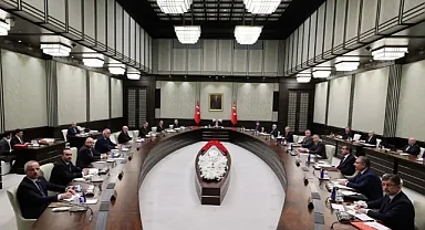Kabine Toplantısı sona erdi