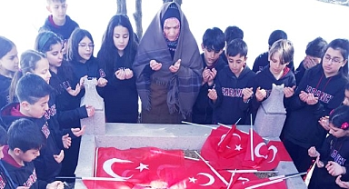 Nene Hatun'un kabrini ziyaret ettiler