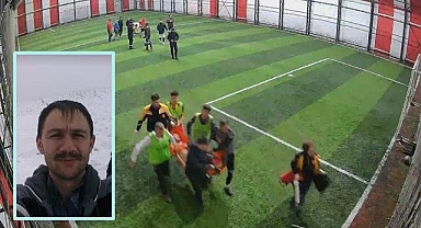 Ölüm halı sahada yakaladı!