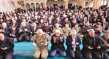 Şehit askerler için mevlit okutuldu