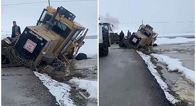 Yardıma giderken kaza yaptı!
