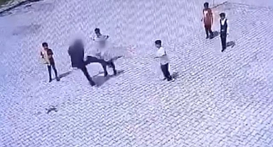 23 Nisan kutlamalarına damga vurmuştu! Öğrenciye tekme atan şüpheli yakalandı