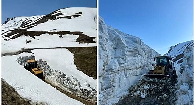 5 aydır kapalı olan yol ulaşıma açıldı