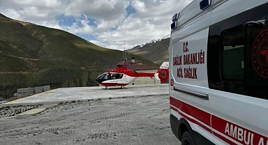 53 yaşındaki hasta için havalandılar