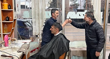 Başkan Uçar'dan esnafa ziyaret