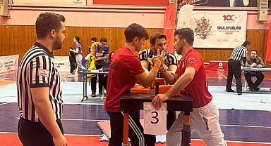 Bileğinin 'Hakkı'nı verdi! 1 altın 1 gümüş madalya ile döndü
