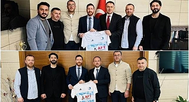 Çakır ve Uysal'a 'Hayırlı olsun' ziyareti