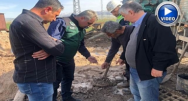 DSİ Müdürü Yavuz sahada