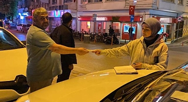 Duyarlı vatandaşın hareketi taktir topladı