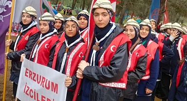 Erzurum’lu izciler dedelerinin izinde