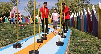 Farkındalık yaratmak için 'Empati Parkuru' kurdular