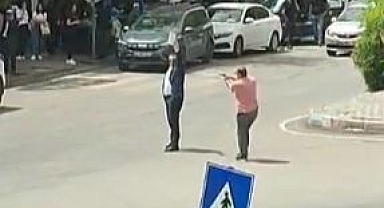 Havaya ateş açan şahıs, polis tarafından gözaltına alındı
