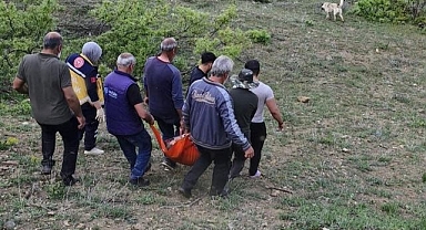 Hayvanlarını otlatan vatandaşa saldırdı