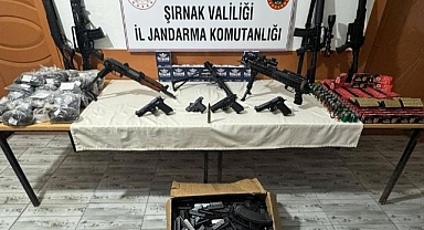 Jandarmadan silah kaçakçılarına operasyon