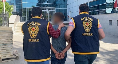 Kaçan hırsız sonunda yakayı ele verdi