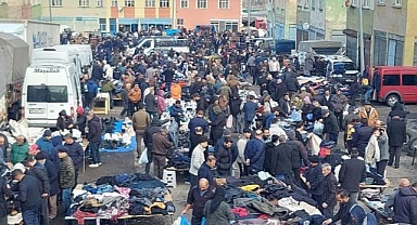 Pazarda bayram yoğunluğu