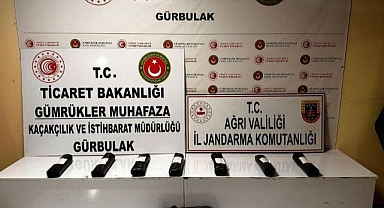 Poşetlere sarılmış halde ele geçirildi