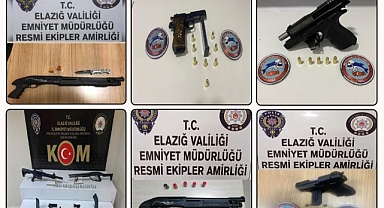 Ruhsatsız silahlar böyle yakalandı!