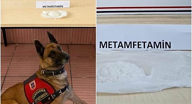 Tarlaya uyuşturucu gömen 2 kişi yakalandı