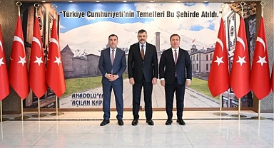 Vali Çiftçi’ye, komşu valilerden ziyaret