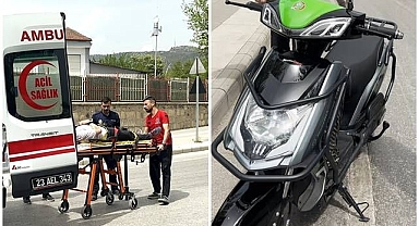 Yeni aldığı motosiklet şans getirmedi