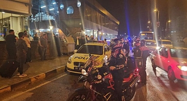 Yol kapatma tartışmasında başkana saldırmaya kalktılar