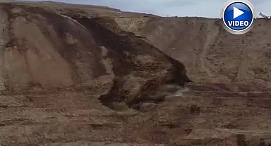 AFAD’tan kontrollü heyelan!