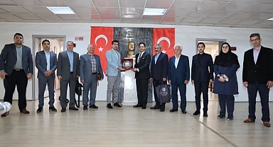 Başkan Oral İran heyetini ağırladı