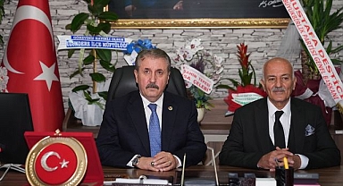 BBP Genel Başkanı Destici Erzurum'da