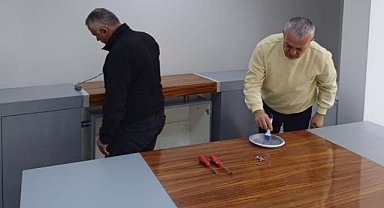 Belediye Başkanı israfı önlemek için kolları sıvadı