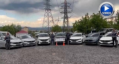 Çalıntı araçlar ele geçirildi