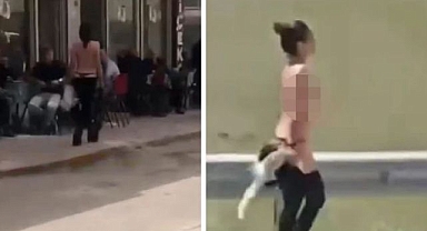 Çırıl çıplak sokaklarda gezdi