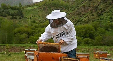 Devlet desteğiyle arıcılığa başladı