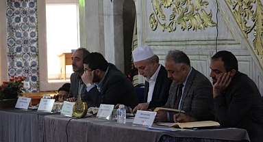 Din görevlileri hafızlıkta yarıştı