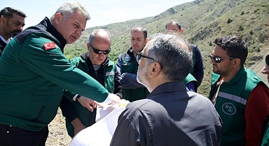DSİ 8. Bölge Müdürü Yavuz Ballı Barajını inceledi