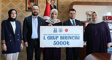 Engelli bireyler kıyasıya yarıştı