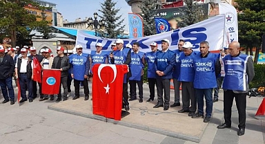 Erzurum'da davullu zurnalı 1 mayıs kutlaması!