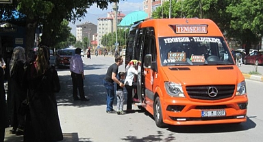 Erzurum'da minibüs ücretlerine zam!