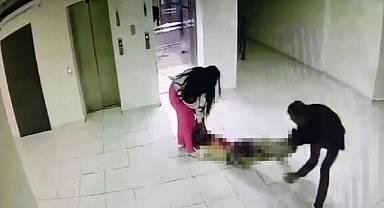 Erzurum'da vahşet! Bıçakla yaraladığı dayısını böyle sürükledi
